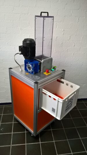Verhuur mini fabriek plastic recycling