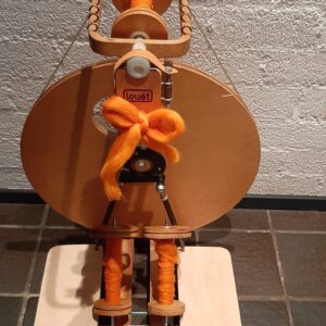 Spinnewiel twee traps maken