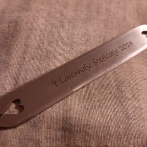 Steeklat bandweven