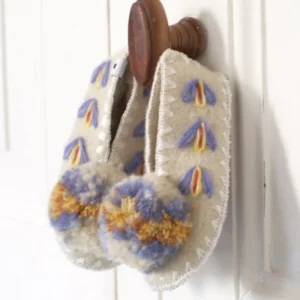 Workshop: Griekse sloffen vilten en borduren