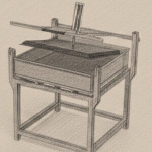 Vlakbed natviltmachine