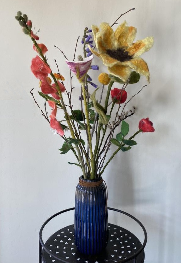 Zonnebloem vilten
