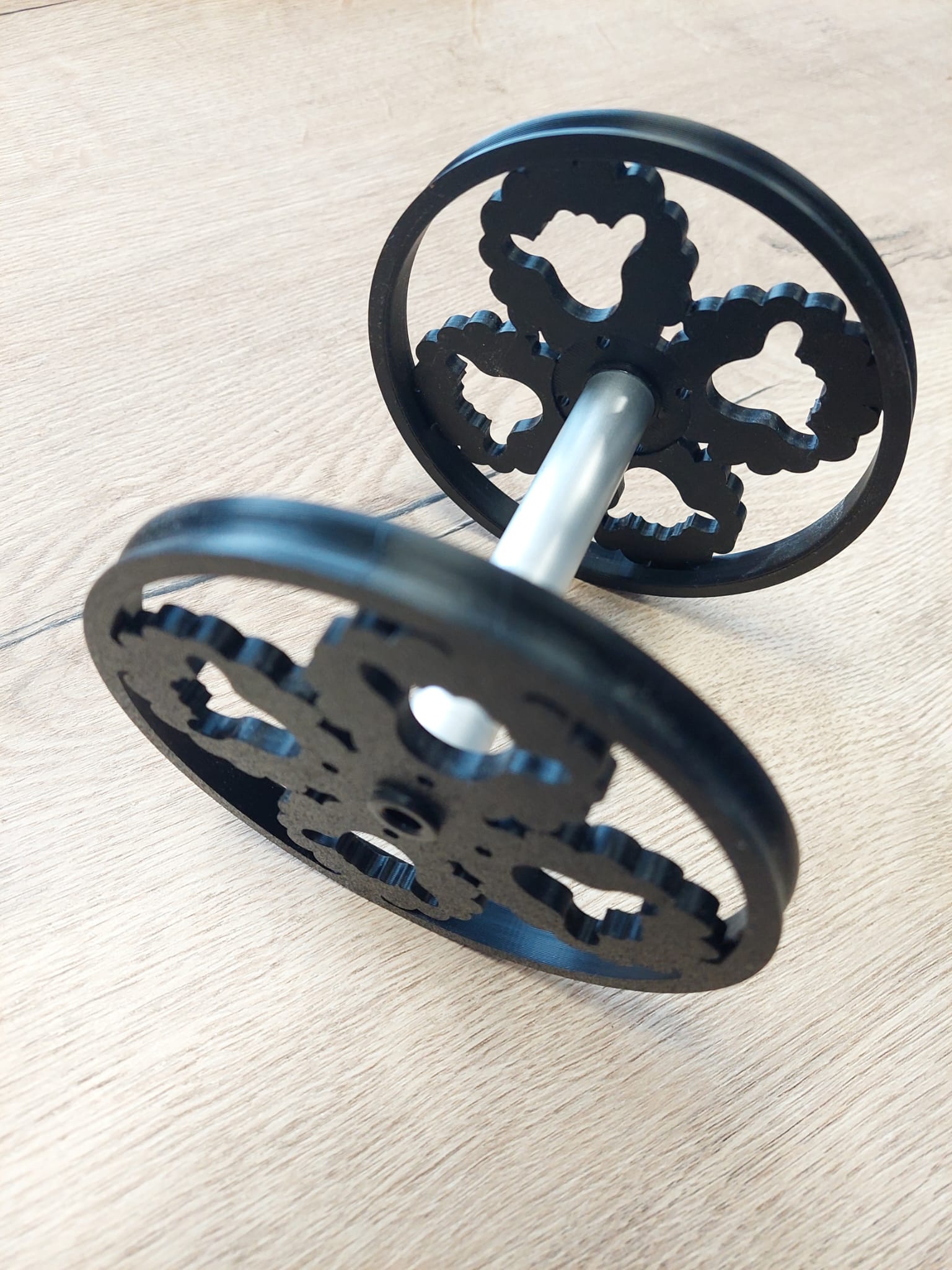 Gekleurde klossen met schaapjes Wooleewinder