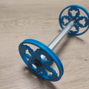 Gekleurde klossen met schaapjes